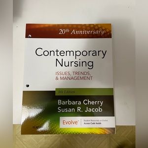 Contemporary Nursing Issues,Trends, and Management 8th edition